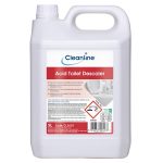Cleanline Professional Acid Toilet Descaler | Deep Clean Lime & Scale Remover | 5 Litre