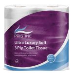 Pristine Finesse Pure Pulp 3 Ply Luxury Toilet Tissue (40 Packs)