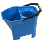 Heavy Duty Commercial Plastic Mop Bucket 8L Blue