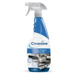 Cleanline Catering Cleaner & Sanitiser Spray | Food Safe Kitchen Surface Disinfectant | Ready to Use 750ml Box of 6