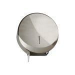 Futura Satin Stainless Steel Mini Jumbo Toilet Roll Dispenser