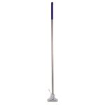 Commercial Mop Handle - CleanWorks Kentucky Mop Holder Metal Blue (55\" / 140cm)  SKU / Slug: commercial-mop-handle-cleanworks-kentucky-mop-holder-metal-