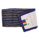 Heavy Duty Floor Scrubbing Refills - CleanWorks MicroClean Microfibre Scrub Mop (Pack 10)