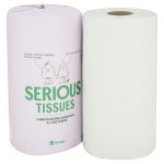 Eco-Friendly Heavy-Duty Kitchen Towel – Serious Tissues 100% Recycled 3-Ply Embossed Kitchen Roll (Box of 6)
