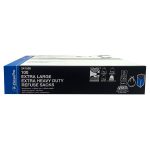 Heavy Duty Waste Bags – CleanPro 100 Extra Large Extra Heavy Duty Refuse Sacks 7.5kg (Box of 1)