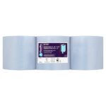 CleanPro Standard Blue 2 Ply 6 Centrefeed Rolls (Single Pack of 6 Rolls)