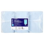 CleanPro 6 Heavy Duty Mini Blue Centrefeed Rolls 2 Ply (Single Pack of 6 Rolls)