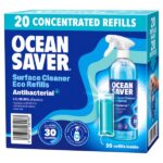 OceanSaver Antibacterial Surface Cleaner EcoDrops (Single Pack of 20 x 10ml Refills)