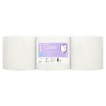 CleanPro Standard White 2 Ply 6 Centrefeed Rolls (Single Pack of 6 Rolls)