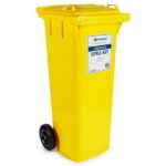 Emergency Chemical Spill Response Kit 120 Litre Wheeled Bin