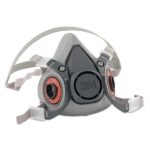 3M 6200 Reusable Half Mask Respirator Medium (1 Mask)