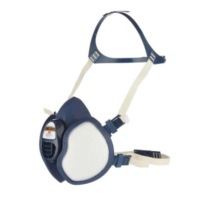 Reusable Mask Work 3M 4255+ Valved Reusable Half Mask Respirator FFA2P3 R D (1 Mask) - Glanora