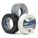 Waterproof Heavy-Duty Gaffa Cloth Tape 50mm x 50m (Black, White, Silver)
