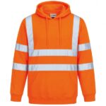KeepSAFE High Visibility Hooded Sweatshirt Orange (Pack of 1)