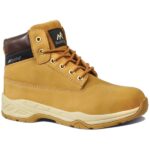 Rock Fall TC35 Orlando S3S Nubuck Leather Safety Boots Honey (1 Pair)