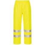 KeepSAFE High Visibility Waterproof Over trousers Yellow (Pack of 1)